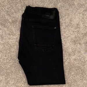 Zara Men's Black Jeans